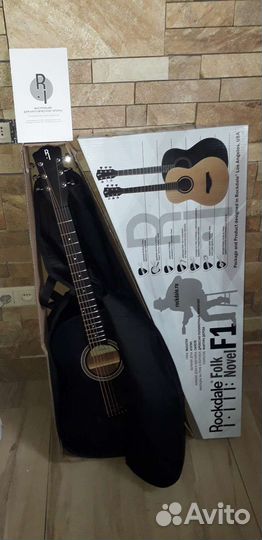 Акустическая гитара Rockdale Folk Novel F1BK