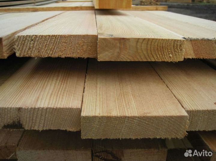 Доска обрезная естественной влажности хвоя 2 сорт
