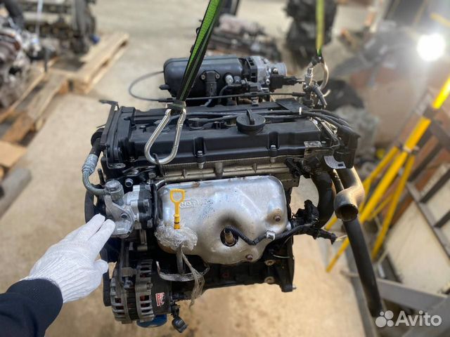 Двигатель G4EC Hyundai Accent 1.5i 102