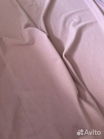 Шторы пыльная роза (пудра) 2 шт