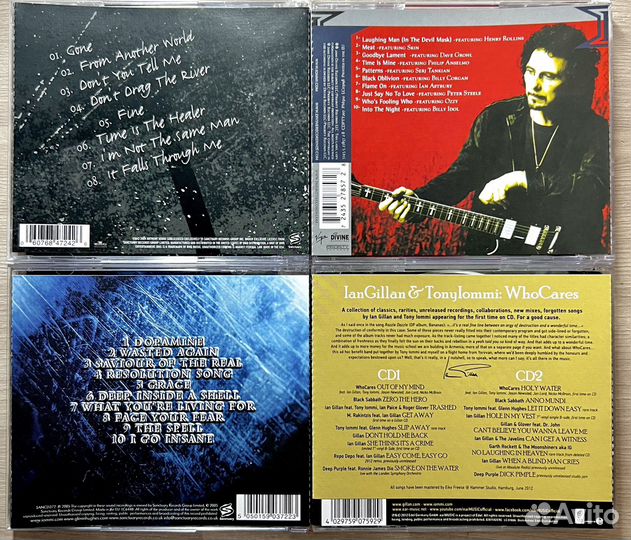 Музыкальные cd диски Tony Iommi (Black Sabbath)