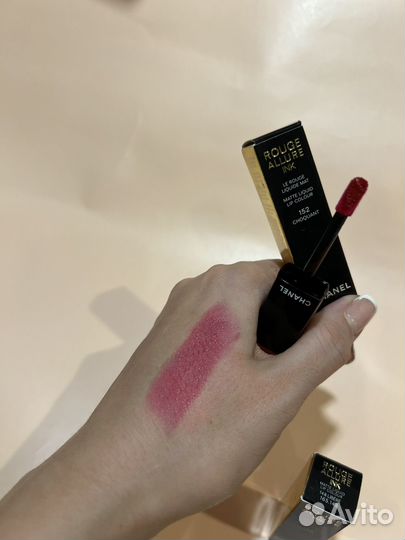 Chanel жидкая помада rouge allure INK 148 и 152