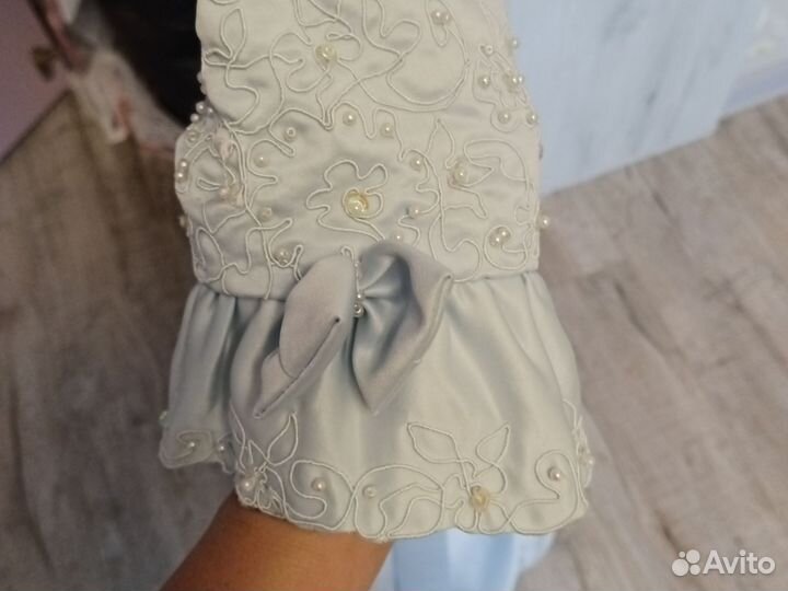 Платье для девочки (снегурочки)