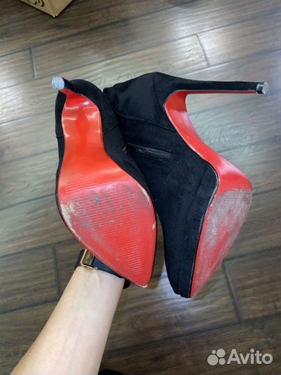 Сапоги ботфорты