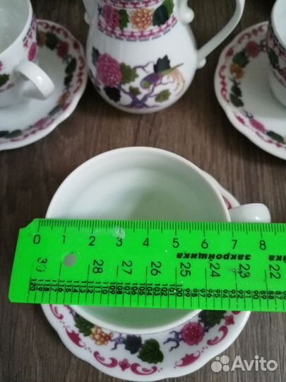 Сервиз кофейный фарфор Kahla ГДР