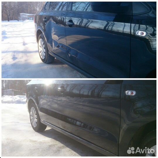 Профессиональный ремонт вмятин без покраски