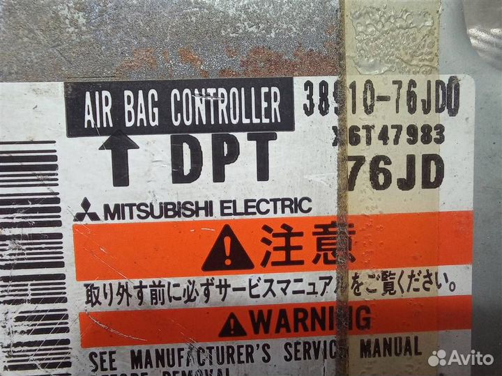 Блок управления AIR BAG suzuki Jimny JB23W 1998