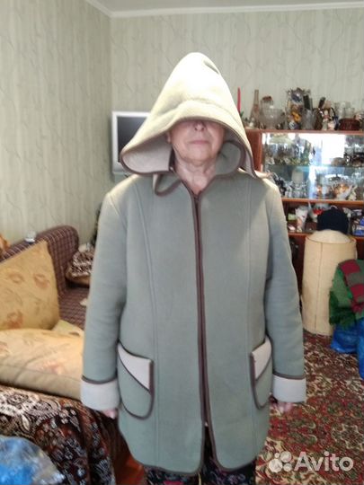 Полупальто флисовое