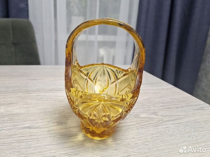 Вазочка конфетница Чехословакия