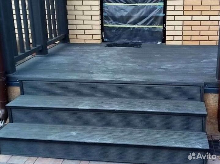 Террасная доска дпк шлифованное тиснение