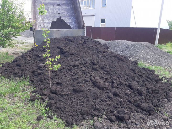 Земля чернозем плодородный грунт