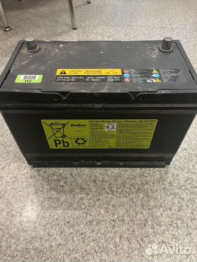 Аккумулятор delkor 100ач