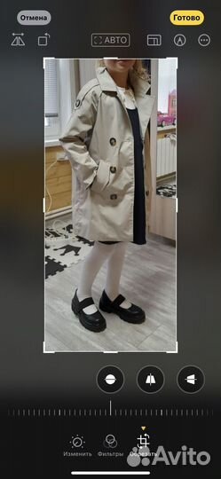 Плащ для девочки 128 134