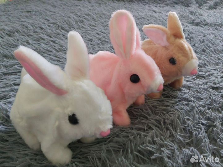 Собачки и зайчики. Двигаются и издают звуки