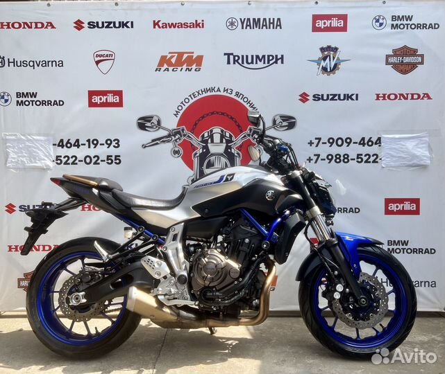 Yamaha MT-07 в наличии без пробега по РФ