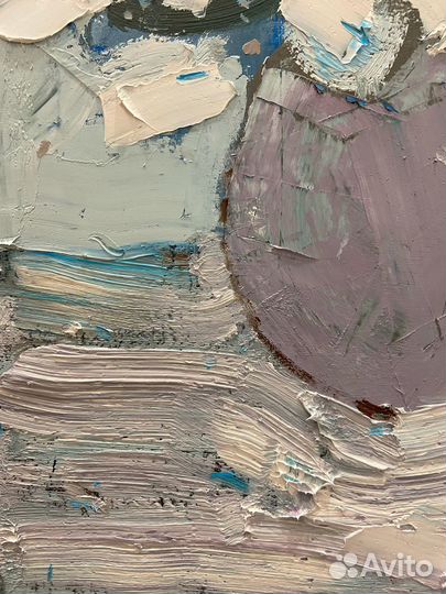 Картина маслом на холсте цветы