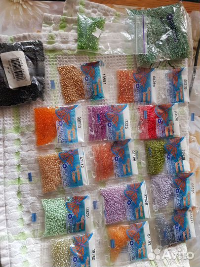 Бисер чешский preciosa 5г, 50гр