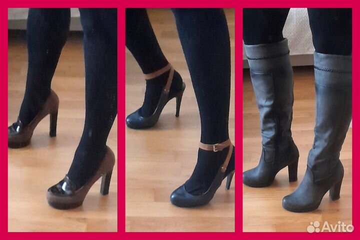 Женская обувь на высоком каблуке 37, 38 размер