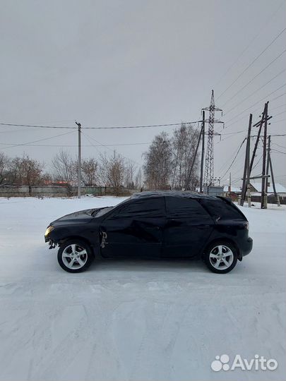 Mazda 3 1.6 AT, 2007, битый, 153 830 км