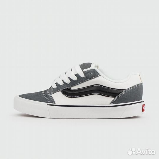 Vans Knu Skool Grey White Black