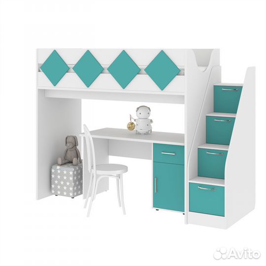 Детская кровать чердак
