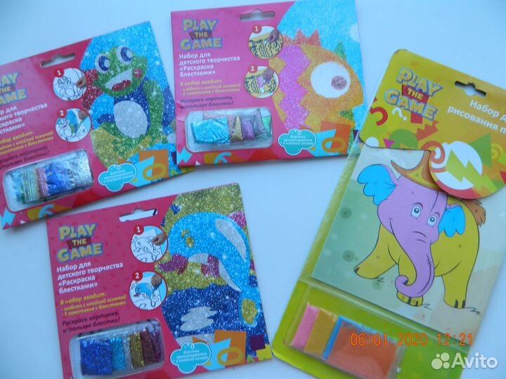 Наборы для детского творчества