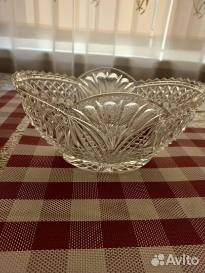 Ваза хрустальная СССР