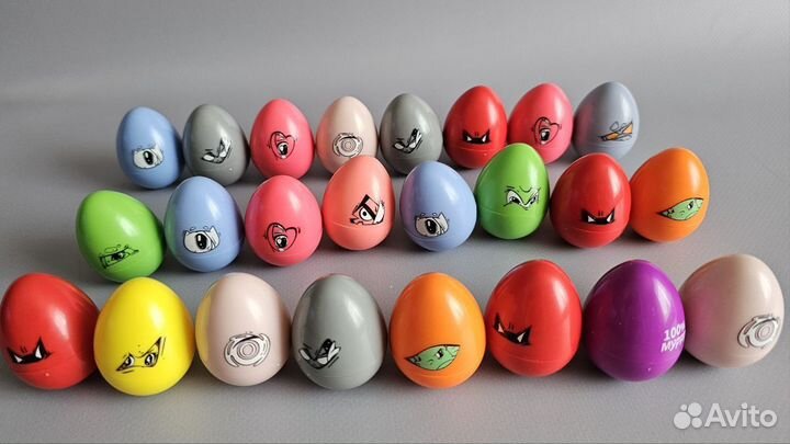 Игрушки яйца треснутые 3