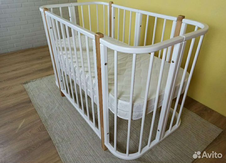 Новая Детская кроватка для новорожденного