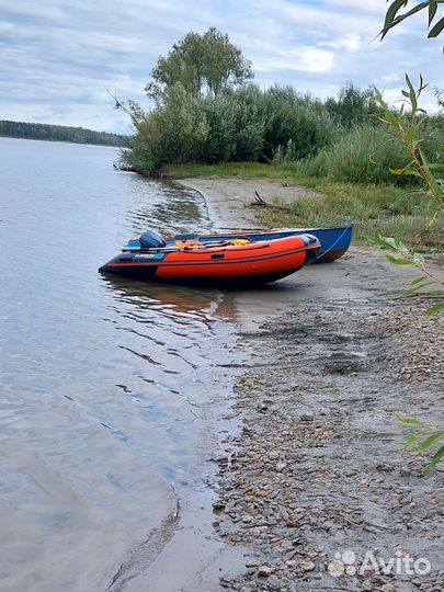 Лодка гладиатор Е380 и мотор 9.9