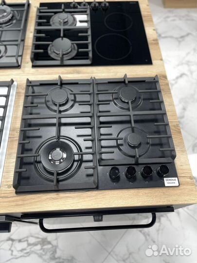 Газовая варочная панель gorenje черная