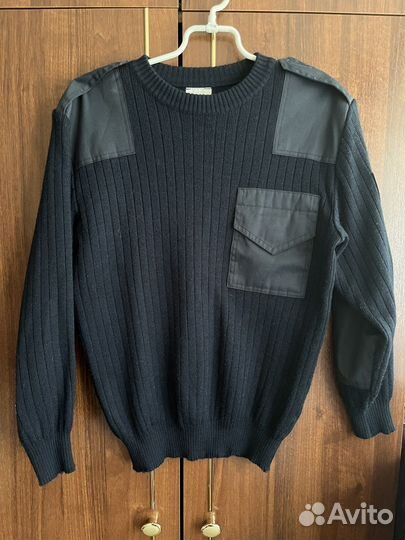 Свитер форменный синий