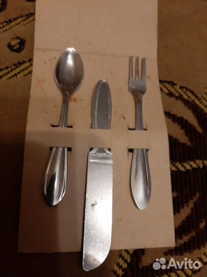 Набор столовый игрушка СССР