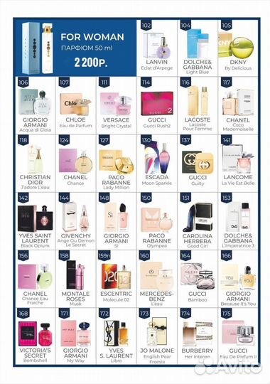 Дисконт на духи essens из европы