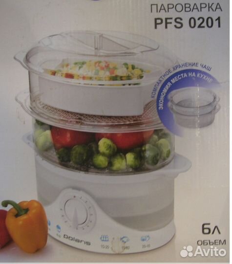 Пароварка polaris PFS 0201