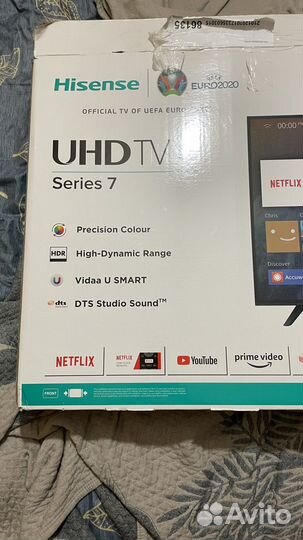 Телевизор hisense 43 дюйма