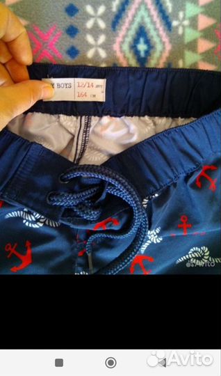 Шорты пляжные для подростка 164