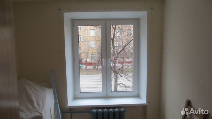 Окно пластиковое поворотно откидное