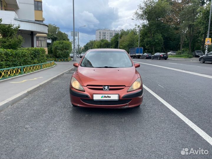 Peugeot 307 1.6 AT, 2002, 232 000 км