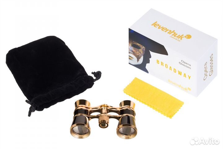 Театральный бинокль Levenhuk Broadway 325B, черный
