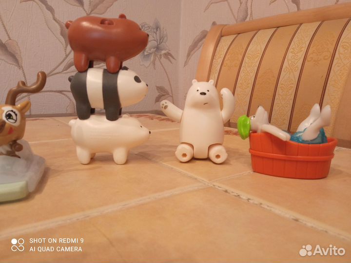Игрушки из макдональдса и киндера