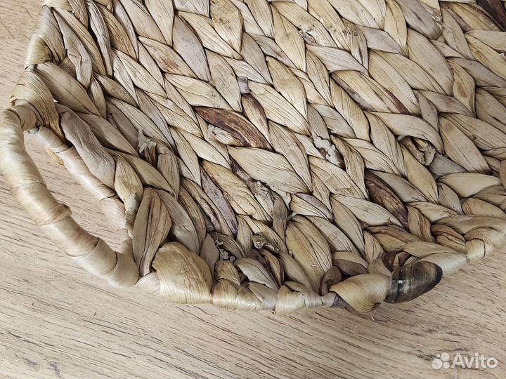 Корзина плетёная тарелка