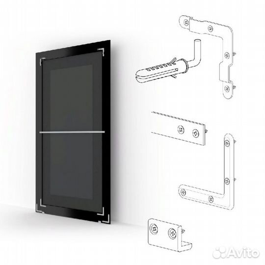 Зеркало Evoform Exclusive Floor 198х79 Медный эль