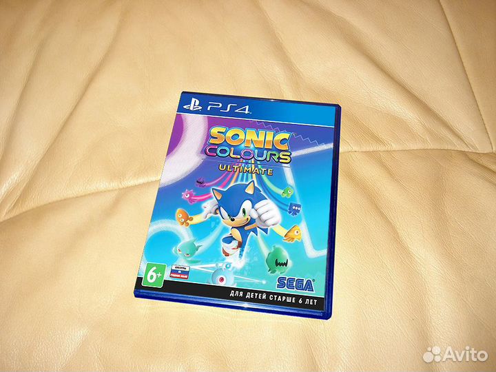 Sonic Colours Ultimate - Лицензионная Игра PS4 6+