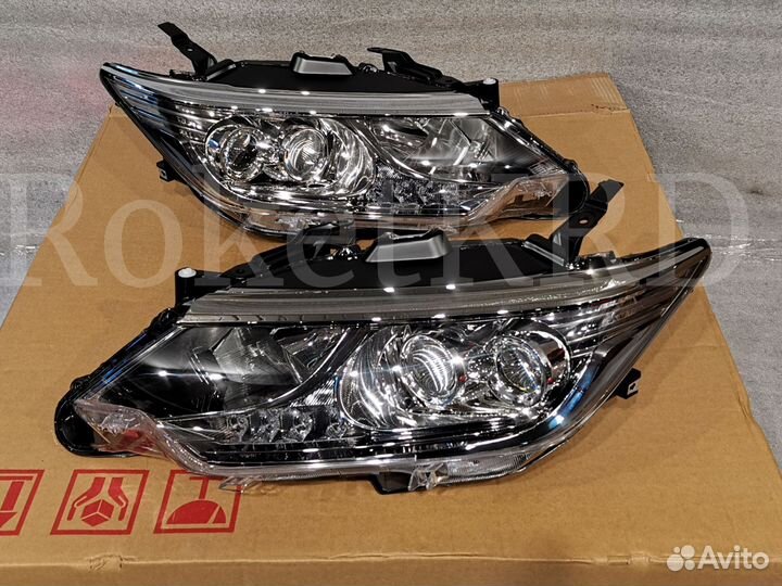 Фары Toyota Camry 55 2014-17 Под Ксенон Exclusive