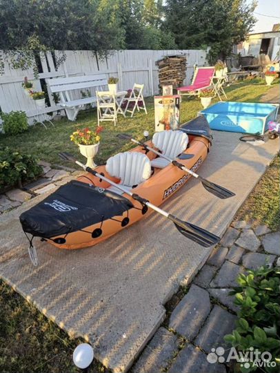 Каяк двухместный новый