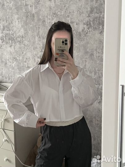 Укороченная рубашка