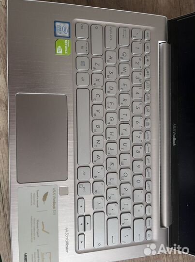 Ноутбук asus VivoBook S13 4gb/i5/SSD250/MX150