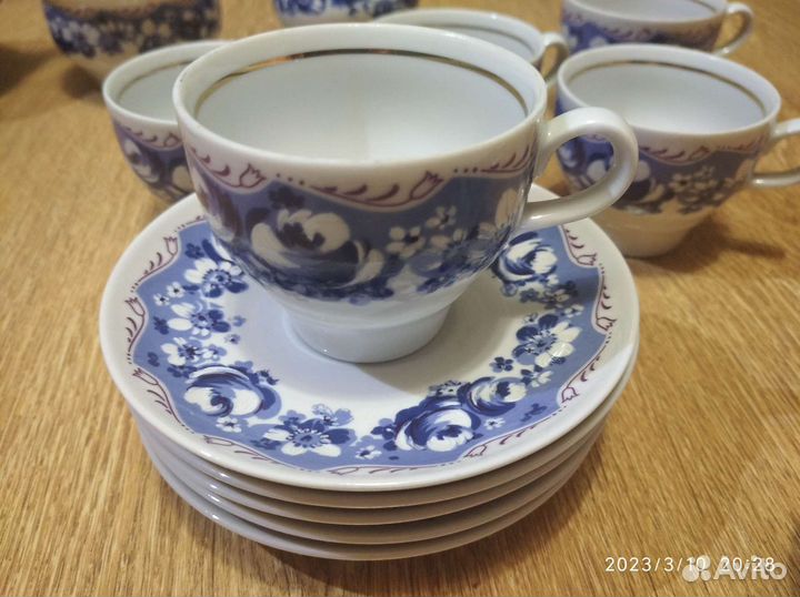 Сервиз чайный гдр
