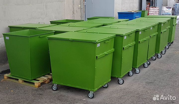 Мусорный контейнер тбо 1 м3